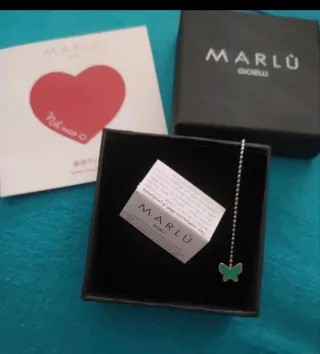 Orecchino Marlù farfalla verde singolo