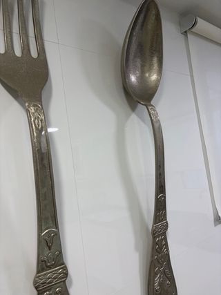 Set Cuchillo, Tenedor y Cuchara Decoración