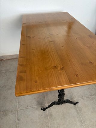 Mesa de Bar Madera y Metal