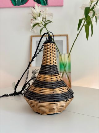 Lámpara Zara Home Mimbre