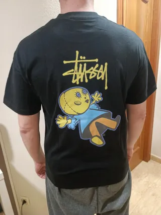 Camiseta Stüssy Negra Talla XL