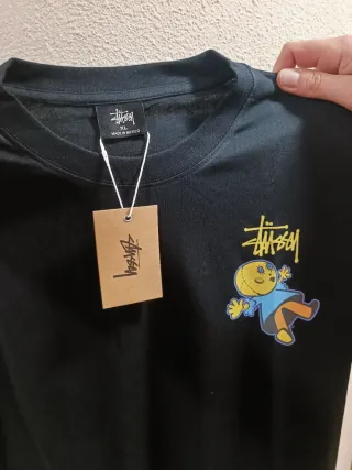 Camiseta Stüssy Negra Talla XL