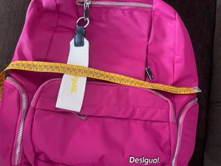 Mochila Desigual Fucsia Primavera