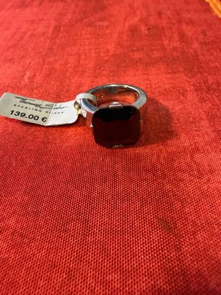 Anillo Thomas Sabo Plata Onix Negro