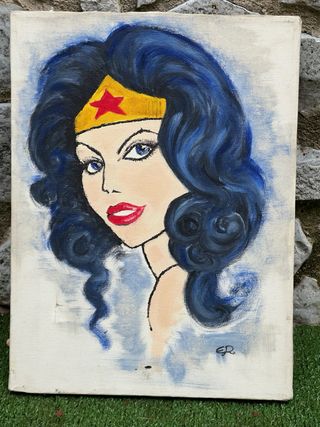 Dipinto su tela Wonder Woman