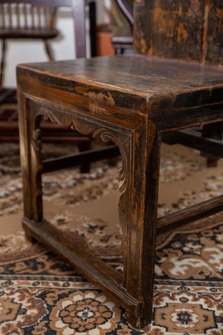 Silla de respaldo alto (tipo estela) China s. XIX