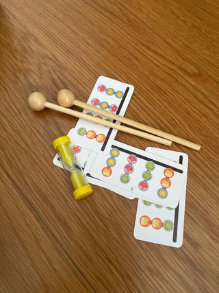 Juguete Madera 4 en 1 Martillo Xilófono
