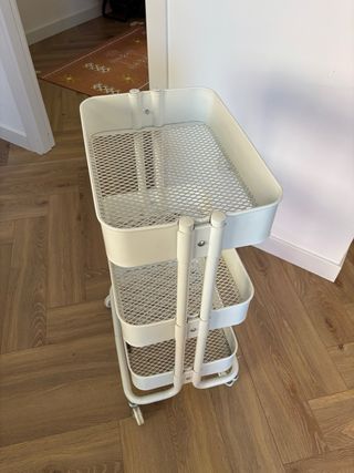 Carrito Ikea Raskog Blanco 35x45x77cm
