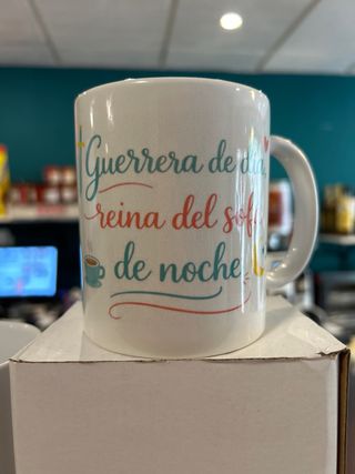 Tazas con frases motivadoras