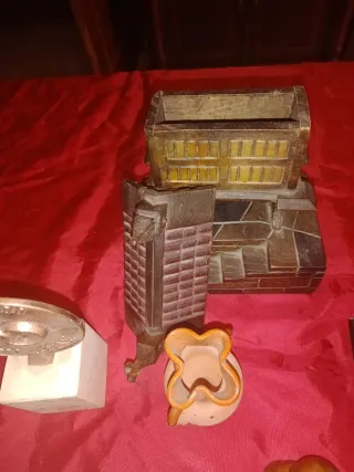 Lote Figuras Vintage y Objetos Coleccionables