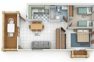 Piso en alquiler en Torrelamata - La Mata en Torrevieja