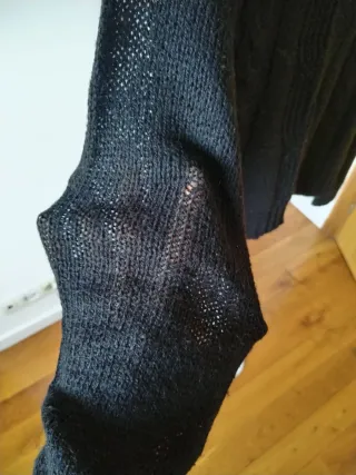 Jersey Zara Knit negro talla L