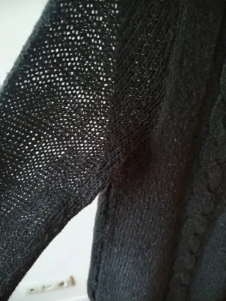 Jersey Zara Knit negro talla L