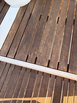 Conjunto Mesa y Sillas Exterior Ikea Sjalland