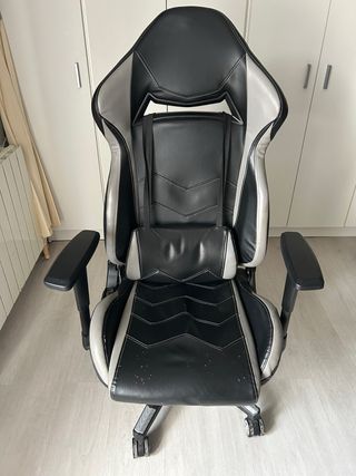Silla Gamer Negra y Gris