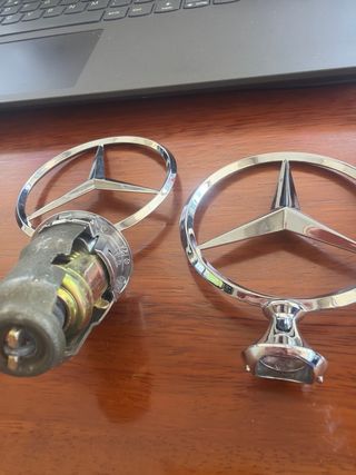 Estrella Mercedes Benz Original + Bombín