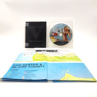 Grand Theft Auto V PS3 - GTA 5 PAL ITA