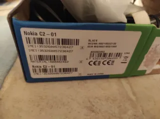 Nokia C2-01 Cellulare Nero/Argento