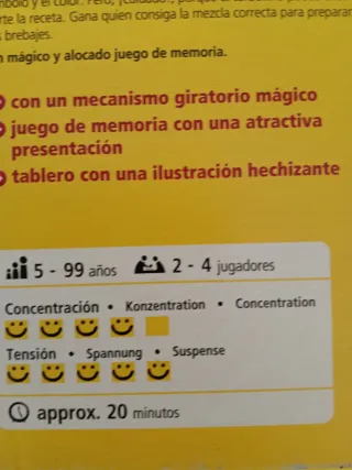 Juego de mesa La Caldera Encantada HABA