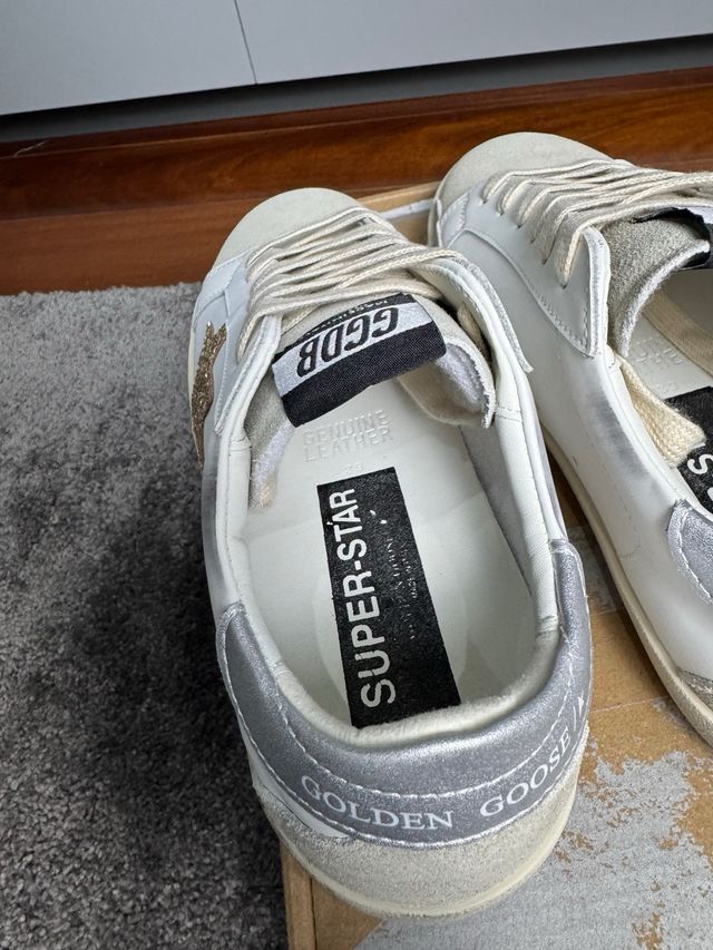 Sapatilhas Golden Goose Superstar Star Dourada