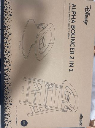 Trona Hauck Beta+ e Alpha Bouncer 2 in 1