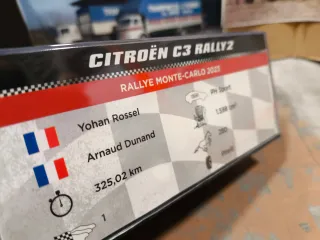 Citroën C3 WRC Yohan Rossel 2023