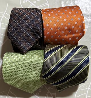 Lote de 4 Corbatas Españolas