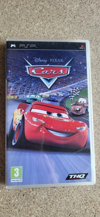 Juego PSP Disney Pixar Cars Carreras