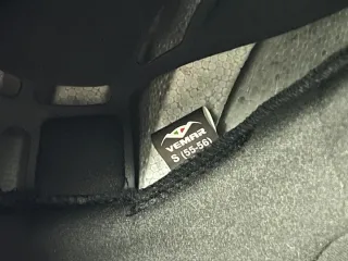 Casco Moto Vemar S Negro Rojo