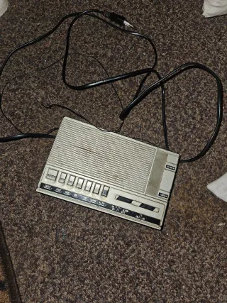 Vintage Radio-despertador.