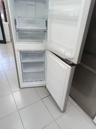 NEVERA INDESIT INOX COMBI CON GARANTÍA
