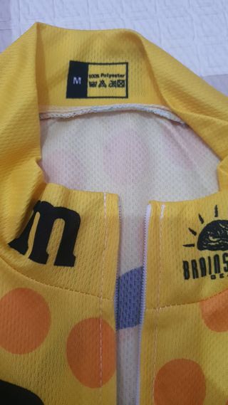 kids cycling jersey size m