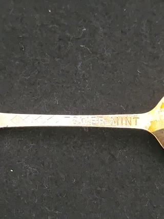 Cuchara Souvenir London Metal con baño de Plata