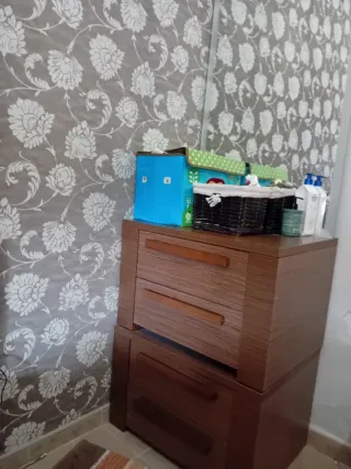 Dormitorio madera matiza de 150x200