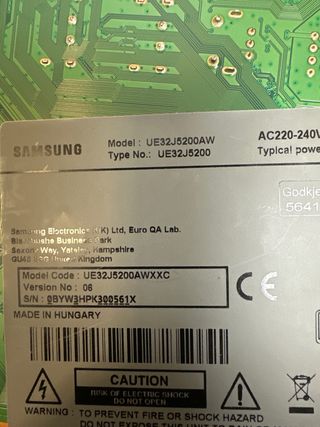 SAMSUNG UE32J5200AW BN41-02360