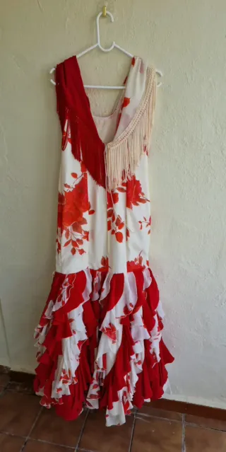 Traje Flamenca Mujer Talla L