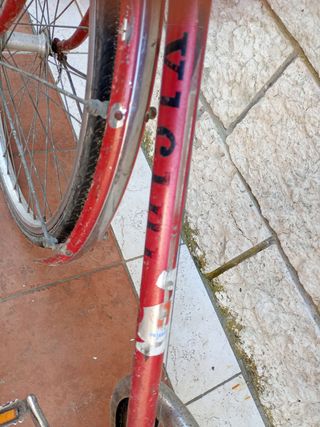 Bici da Corsa Vintage Vicini Antares Rossa