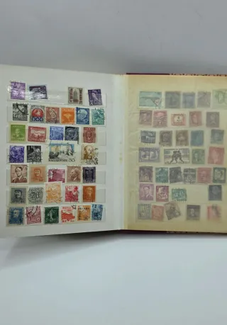 Album Magellano per francobolli vintage