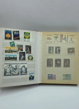 Album Magellano per francobolli vintage