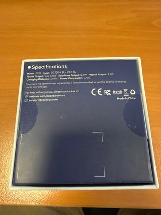 Cargador Inalámbrico 3 en 1 Zeehoo FoldTrack