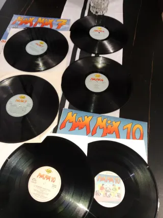 Lotes Max Mix 4, 7 y 10 (6 Vinilos)