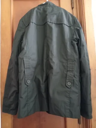 Cappotto Zara Uomo Verde Militare Taglia M