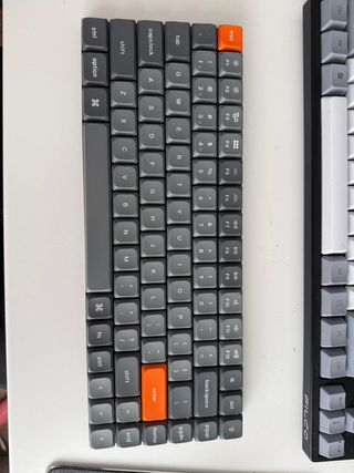 Keychron K3 Pro Teclado Mecánico Gris/Naranja