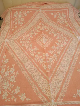 Copriletto vintage cotone Radici