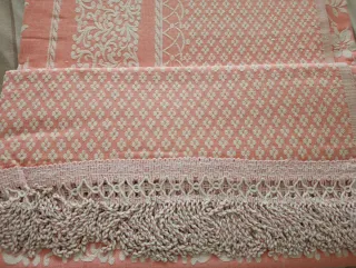 Copriletto vintage cotone Radici