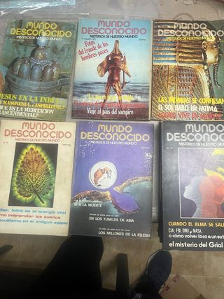 Revistas mundo desconocido