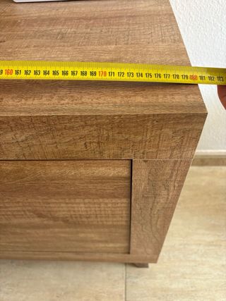 Mueble de salón madera y metal