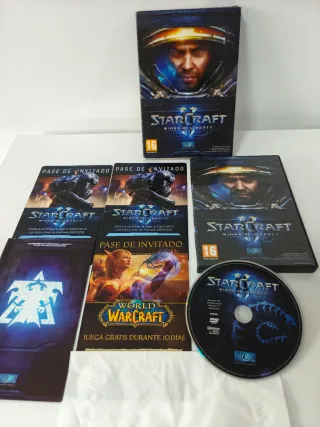 Lote Juegos PC Blizzard: WoW, Overwatch, StarCraft