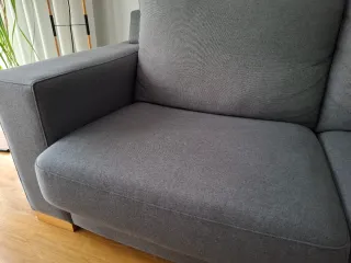 Sofá 3 plazas Banak Importa gris