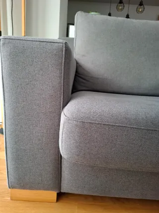 Sofá 3 plazas Banak Importa gris